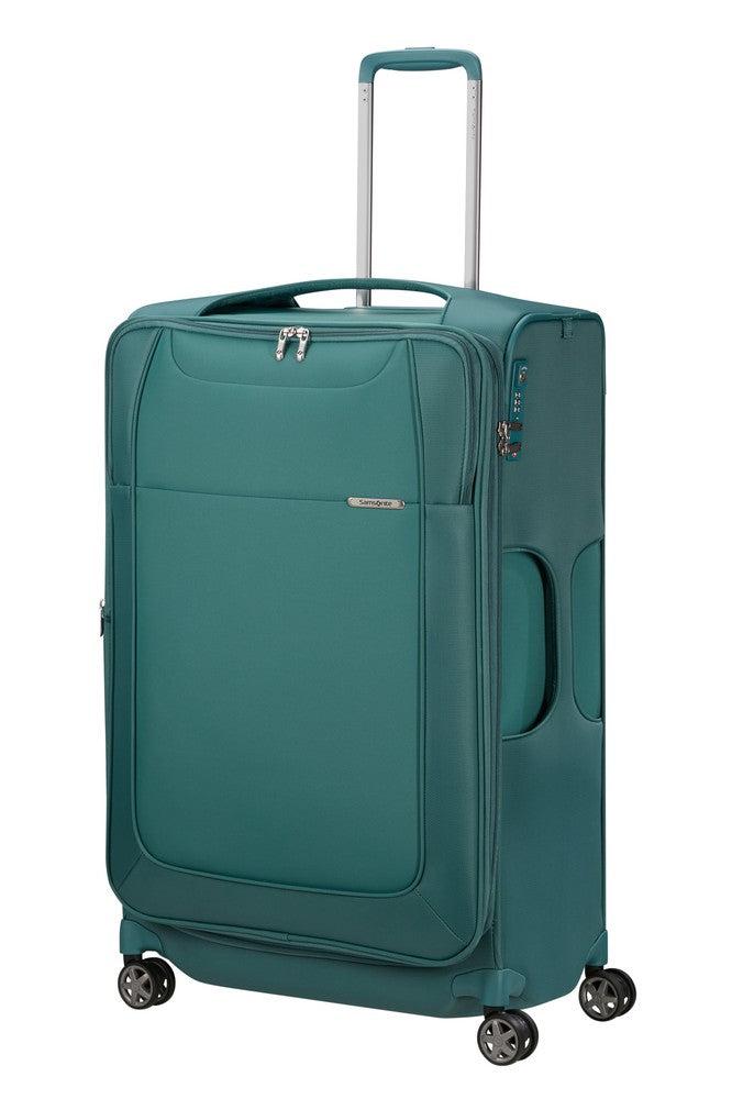 Samsonite D'Lite lett myk utvidbar stor koffert 78 cm Northern Blue-Myke kofferter-BagBrokers