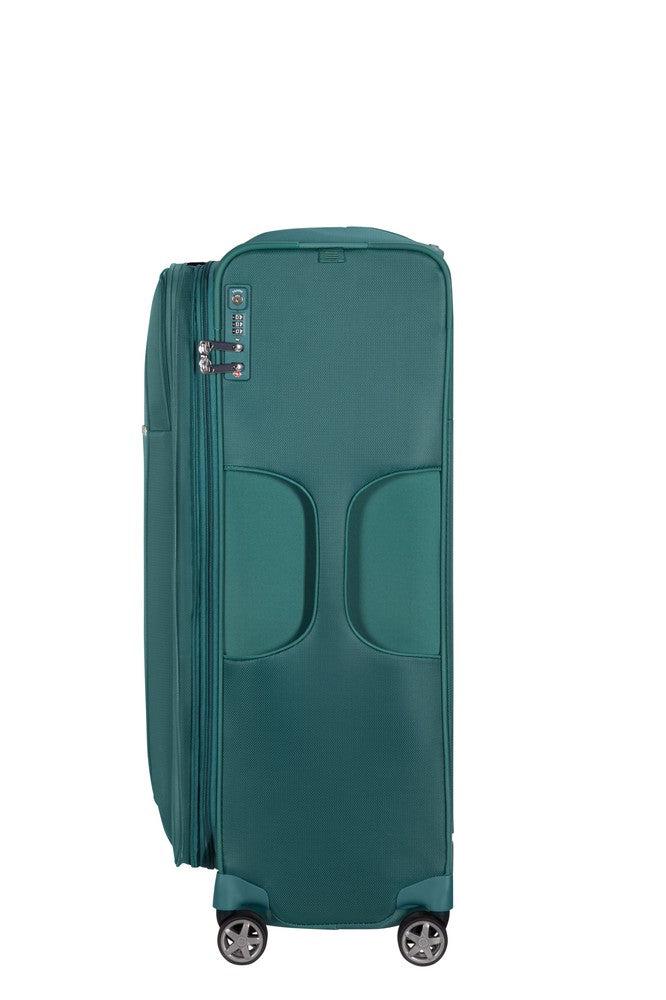 Samsonite D'Lite lett myk utvidbar stor koffert 78 cm Northern Blue-Myke kofferter-BagBrokers