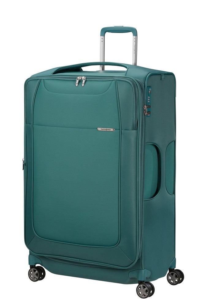 Samsonite D'Lite lett myk utvidbar stor koffert 78 cm Northern Blue-Myke kofferter-BagBrokers