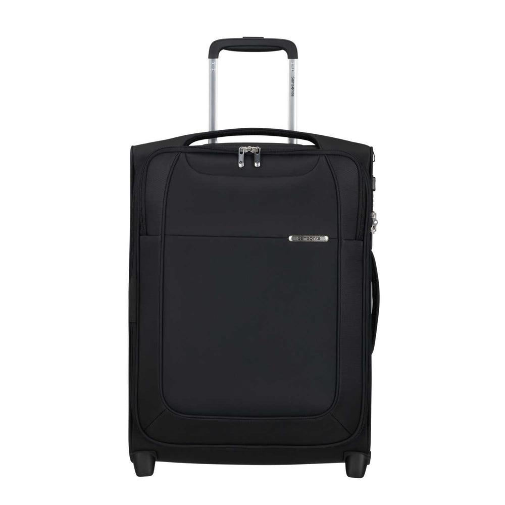 Samsonite D'Lite kabinkoffert med 2 hjul Utvidbar Black-Myke kofferter-BagBrokers