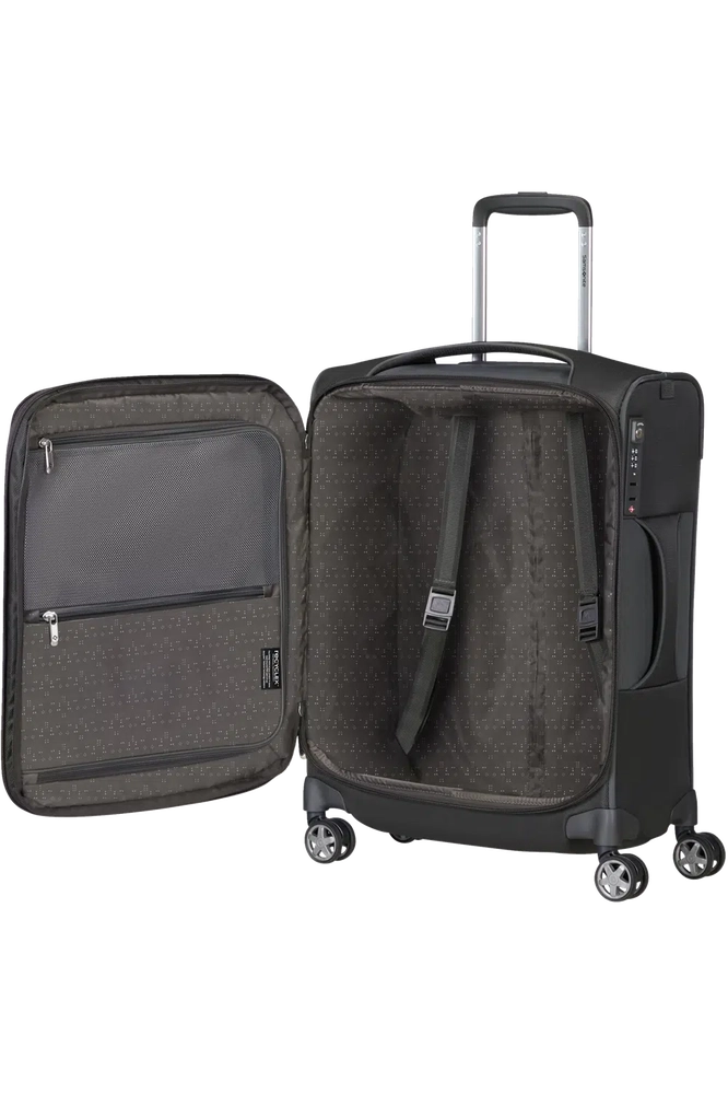 Samsonite D'Lite kabinkoffert med 4 hjul 55 cm Utvidbar Climbing Ivy-Myke kofferter-BagBrokers