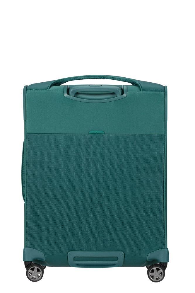 Samsonite D'Lite utvidbar kabinkoffert med 4 hjul 55 cm Northern Blue-Myke kofferter-BagBrokers