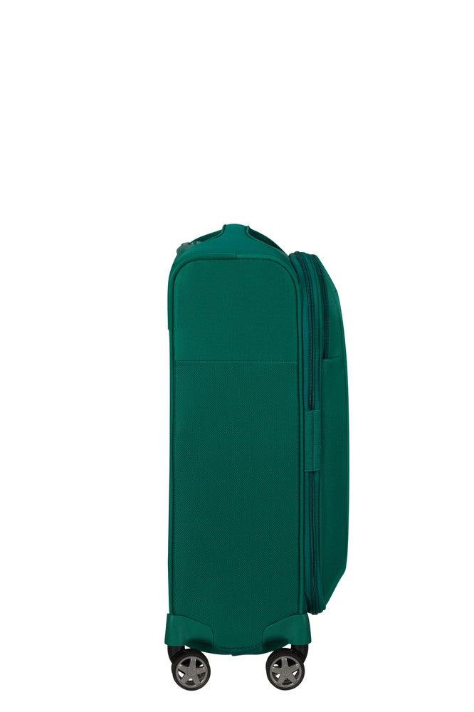 Samsonite D'Lite utvidbar kabinkoffert med 4 hjul 55 cm Pine Green-Myke kofferter-BagBrokers