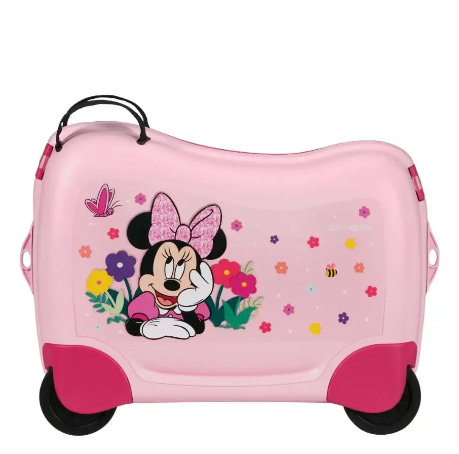 Samsonite Dream2Go Disney Ride-On Minnie Flower Power Kabinkoffert-Barnekoffert-BagBrokers