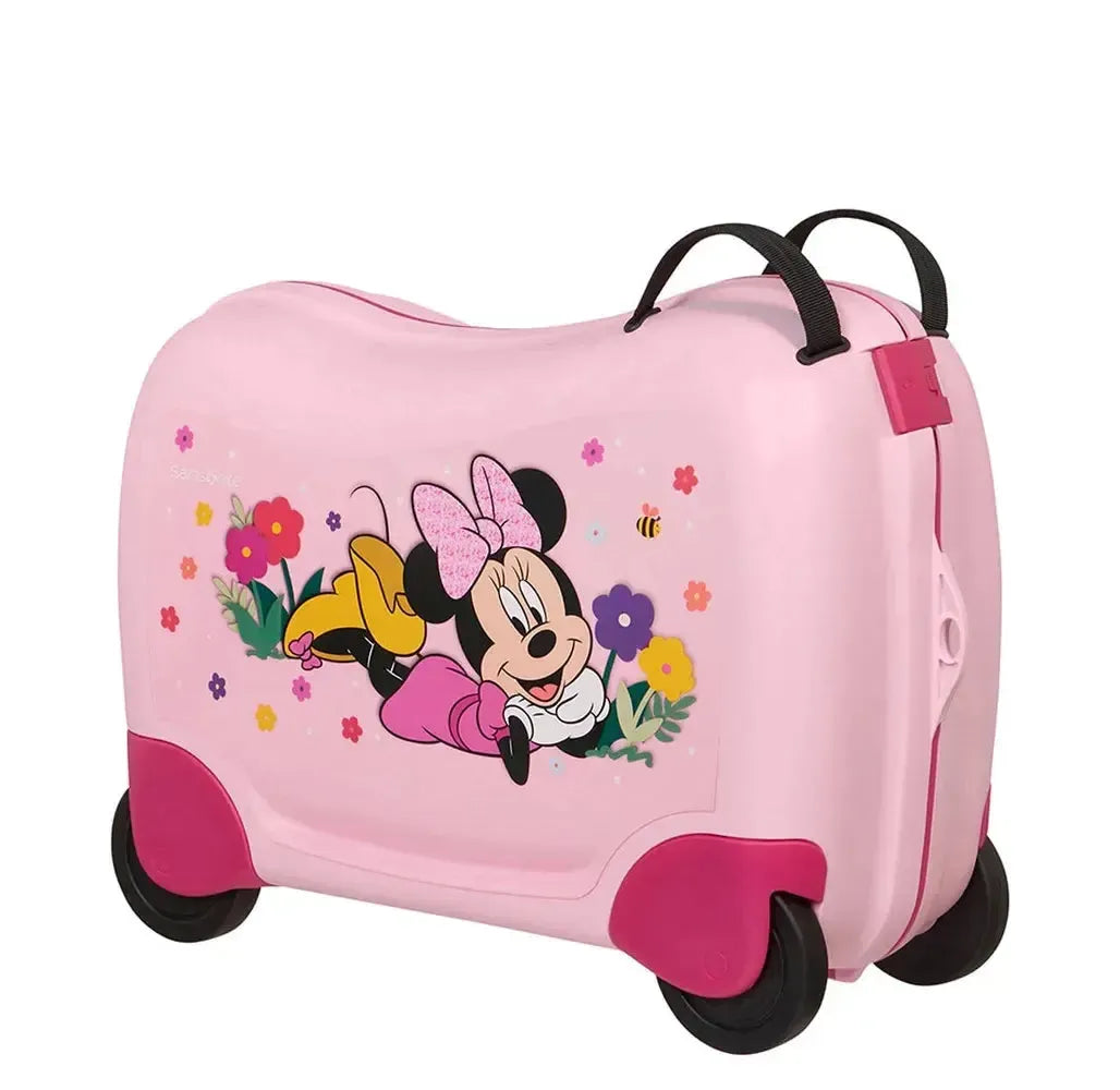 Samsonite Dream2Go Disney Ride-On Minnie Flower Power Kabinkoffert-Barnekoffert-BagBrokers