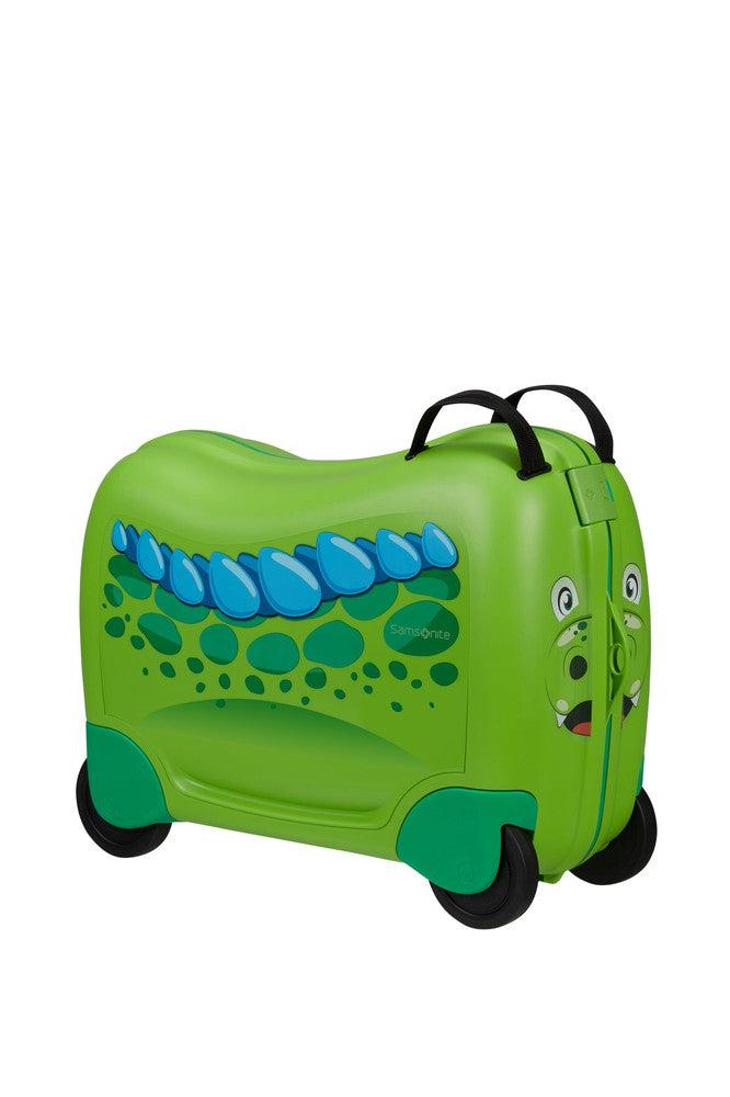 Samsonite Dream2Go Ride-On Dinosaur Kabinkoffert Grønn-Barnekoffert-BagBrokers