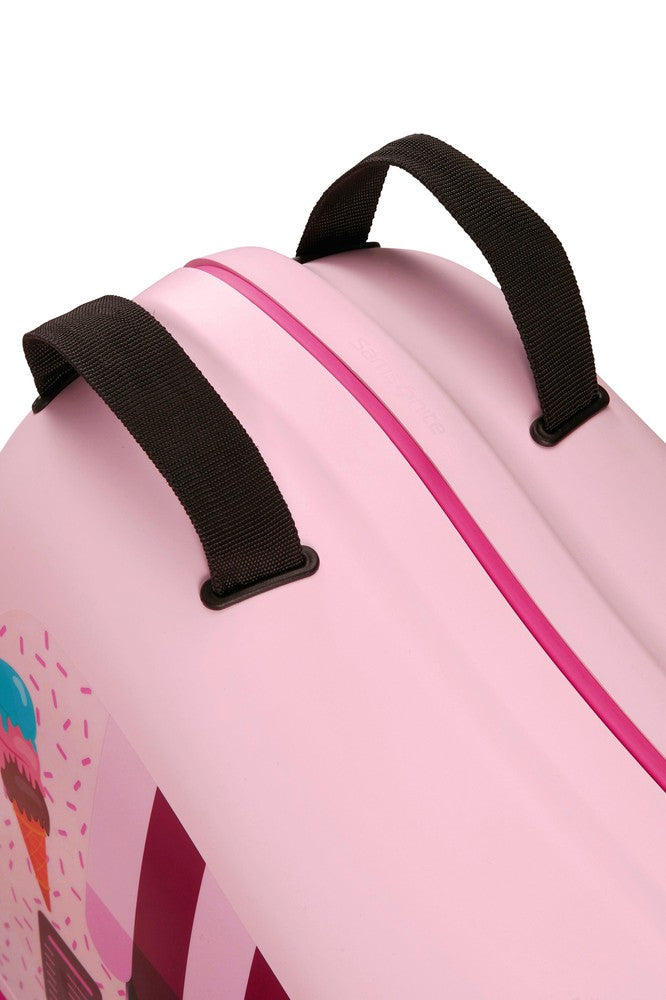 Samsonite Dream2Go Disney Ride-On Isbil Kabinkoffert Rosa-Barnekoffert-BagBrokers