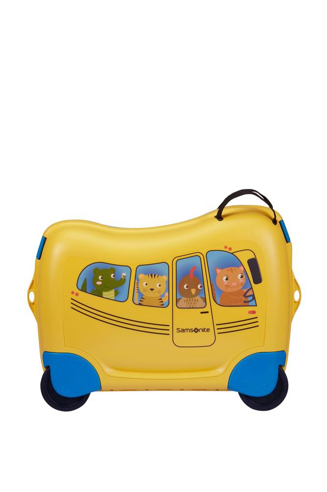 Samsonite Dream2Go Ride-On Skolebuss kabinkoffert Gul-Barnekoffert-BagBrokers
