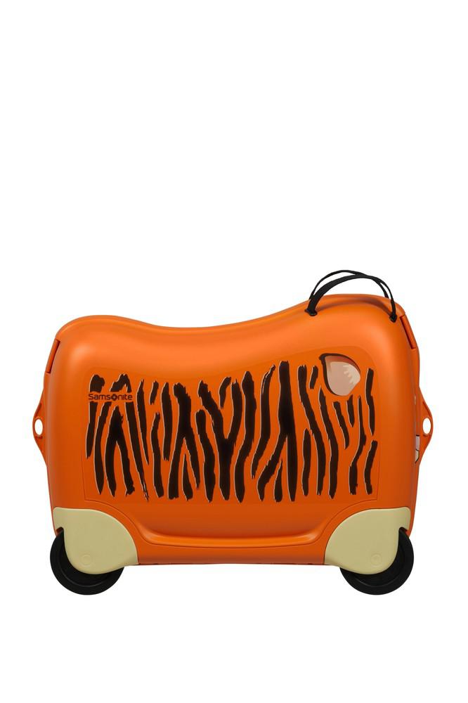 Samsonite Dream2Go Ride-On Tiger kabinkoffert Oransje-Barnekoffert-BagBrokers