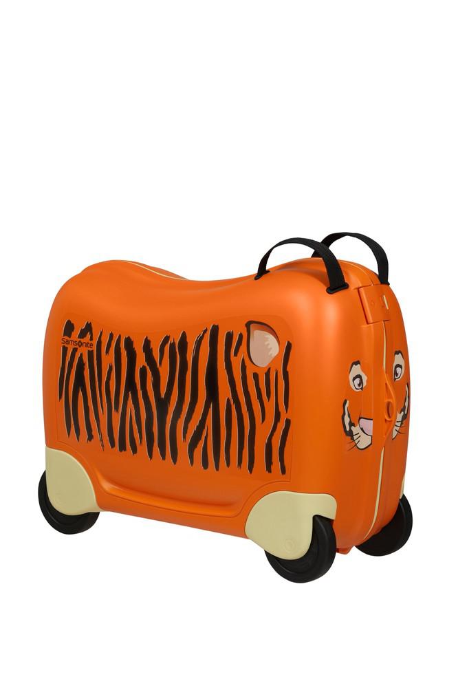 Samsonite Dream2Go Ride-On Tiger kabinkoffert Oransje-Barnekoffert-BagBrokers
