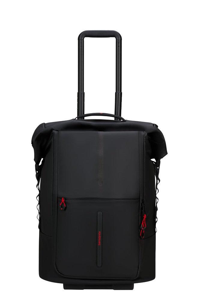 Samsonite ECODIVER 4-i-1 foldbar duffelbag med hjul Black-Bagger-BagBrokers