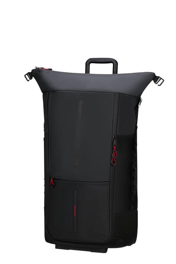 Samsonite ECODIVER 4-i-1 foldbar duffelbag med hjul Black-Bagger-BagBrokers