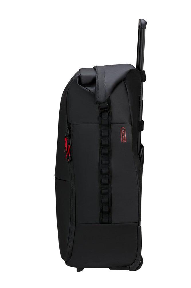 Samsonite ECODIVER 4-i-1 foldbar duffelbag med hjul Black-Bagger-BagBrokers