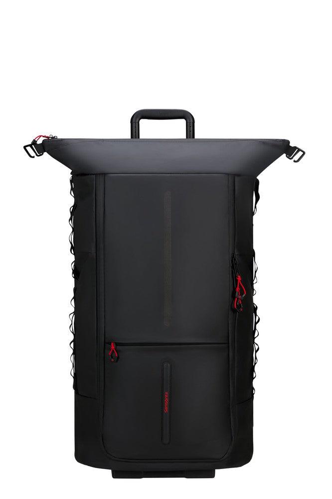 Samsonite ECODIVER 4-i-1 foldbar duffelbag med hjul Black-Bagger-BagBrokers