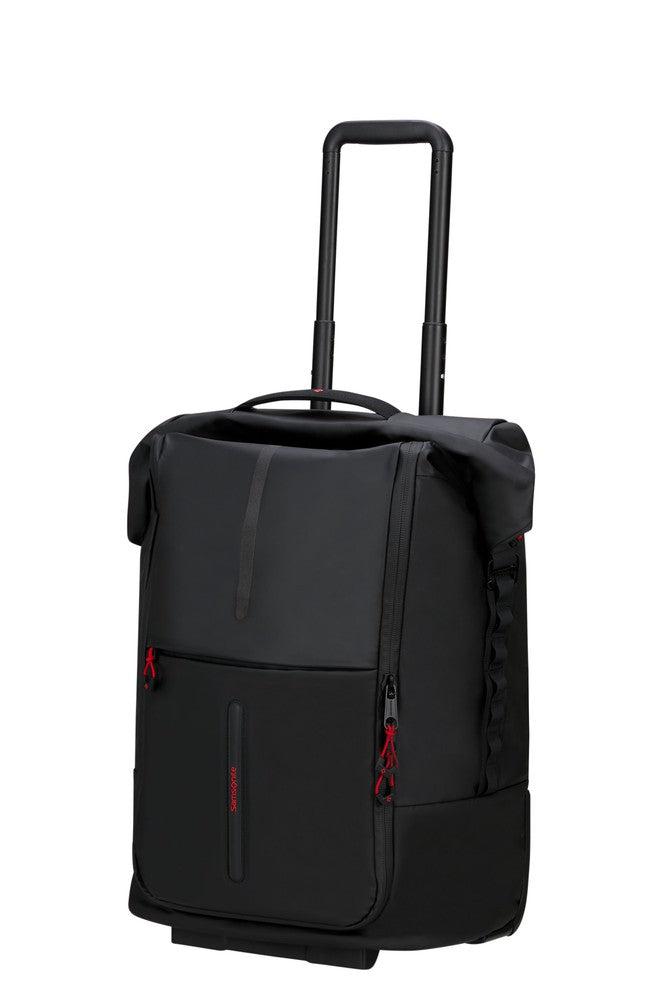 Samsonite ECODIVER 4-i-1 foldbar duffelbag med hjul Black-Bagger-BagBrokers