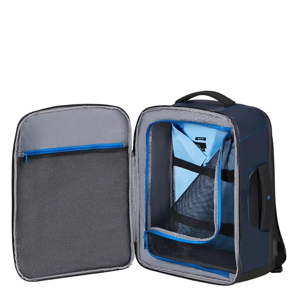 Samsonite ECODIVER Backpack M Cabin 33 liter Blue Nights-PC-sekk-BagBrokers