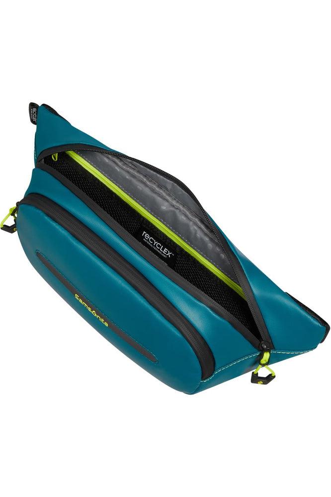 Samsonite ECODIVER Belteveske Petrol blue Lime-Toalettmappe-BagBrokers