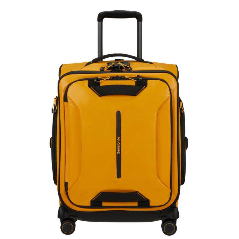 Samsonite ECODIVER Kabin duffelbag med 4 hjul 48 liter Gul-Bagger-BagBrokers