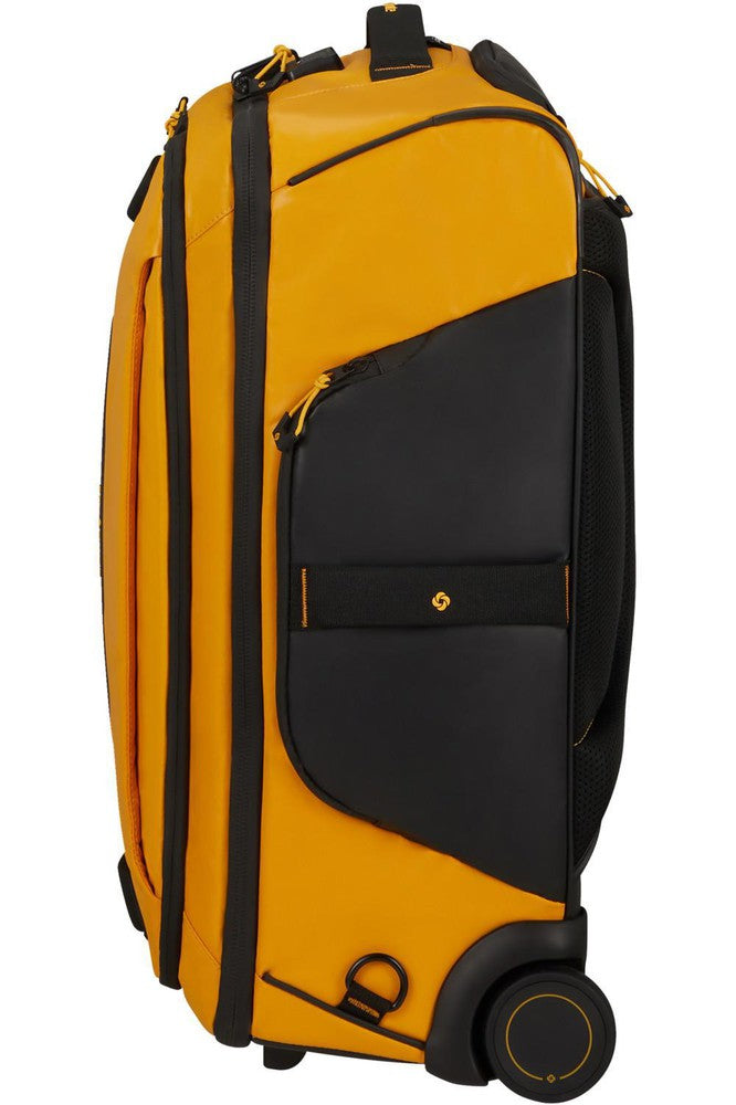 Samsonite ECODIVER Kabin duffelbag/Backpack med 2 hjul Yellow-Bagger-BagBrokers