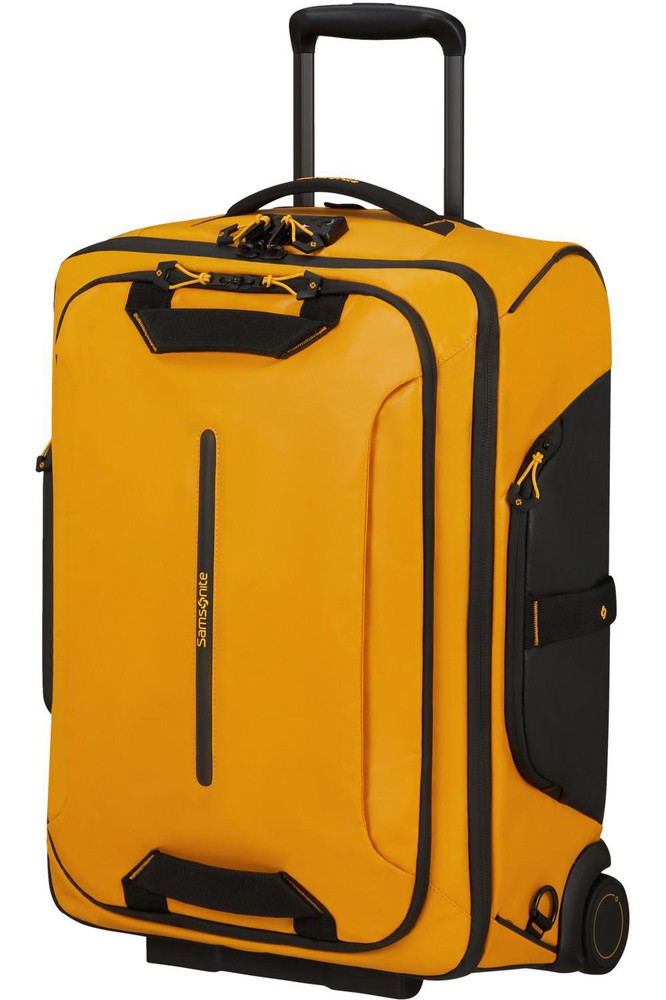 Samsonite ECODIVER Kabin duffelbag/Backpack med 2 hjul Yellow-Bagger-BagBrokers