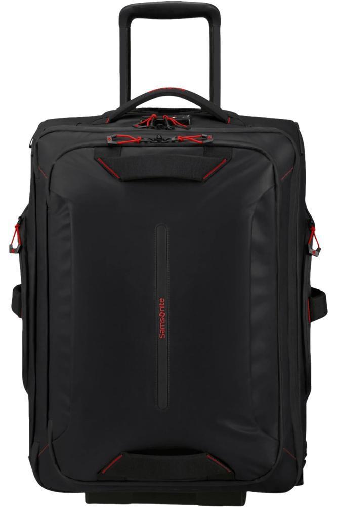 Samsonite ECODIVER Kabin duffelbag/Backpack med hjul Black-Bagger-BagBrokers
