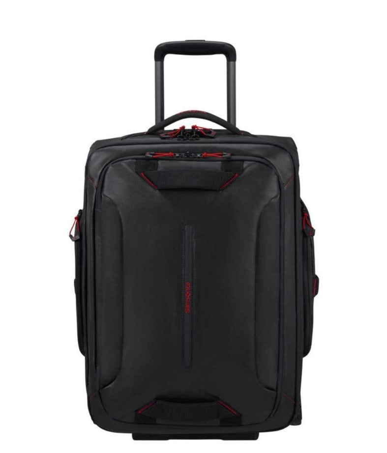 Samsonite ECODIVER Kabin duffelbag/Backpack med hjul Black-Bagger-BagBrokers