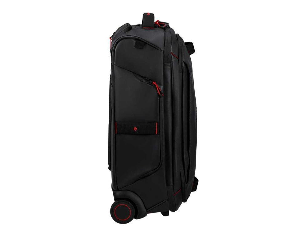 Samsonite ECODIVER Kabin duffelbag/Backpack med hjul Black-Bagger-BagBrokers