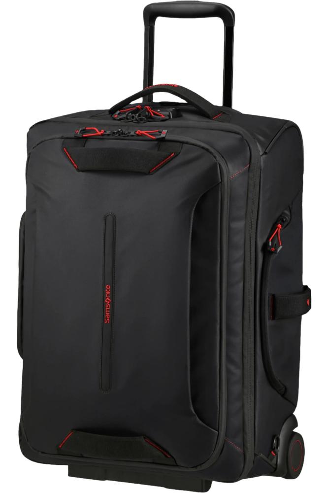 Samsonite ECODIVER Kabin duffelbag/Backpack med hjul Black-Bagger-BagBrokers