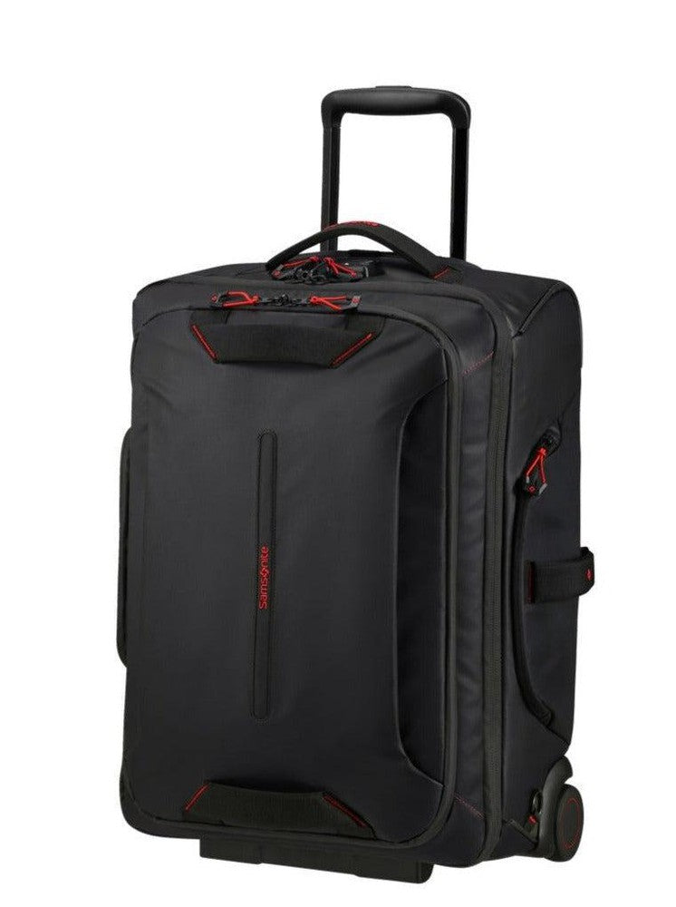 Samsonite ECODIVER Kabin duffelbag/Backpack med hjul Black-Bagger-BagBrokers