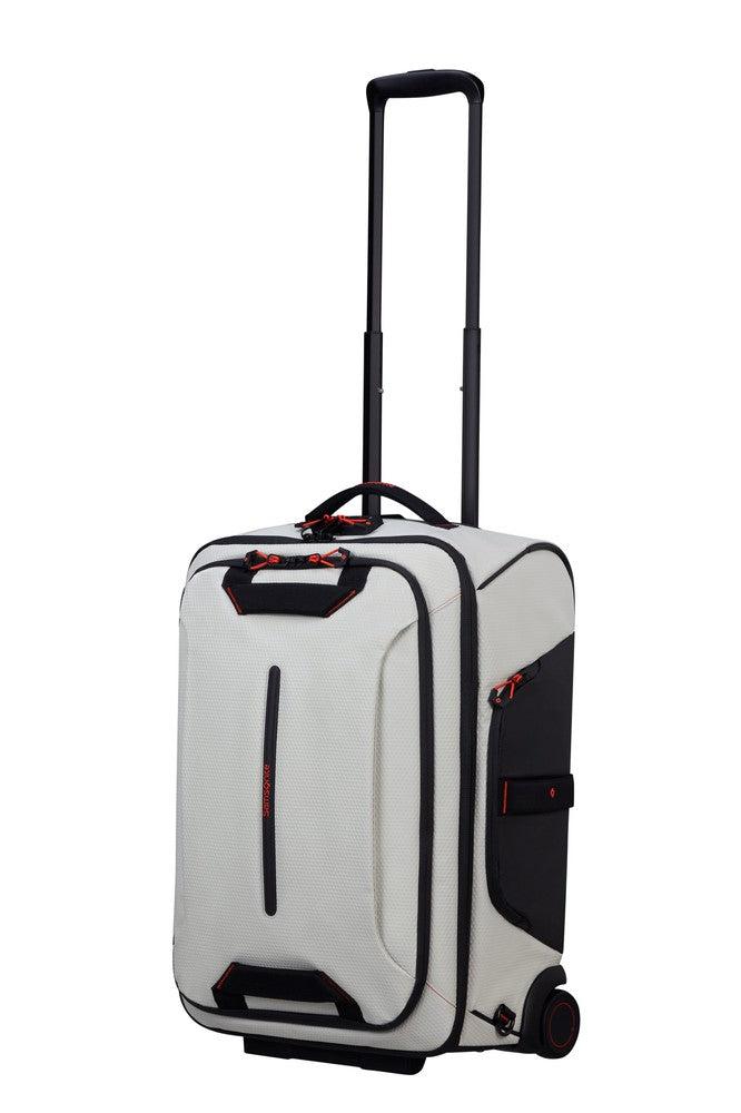 Samsonite ECODIVER Kabin duffelbag/Backpack med hjul Cloud White-Bagger-BagBrokers