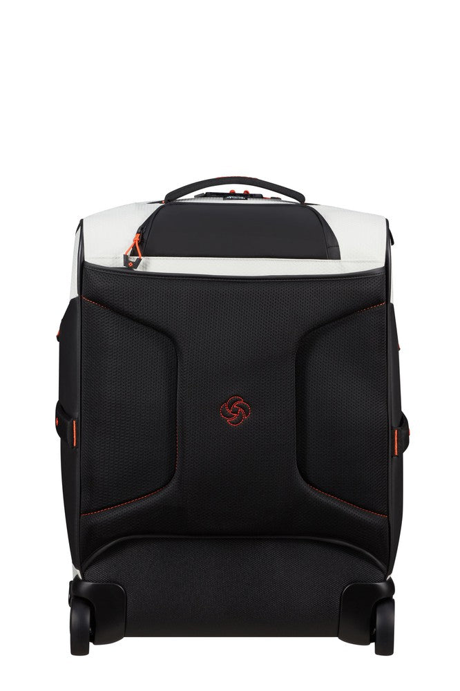 Samsonite ECODIVER Kabin duffelbag/Backpack med hjul Cloud White-Bagger-BagBrokers