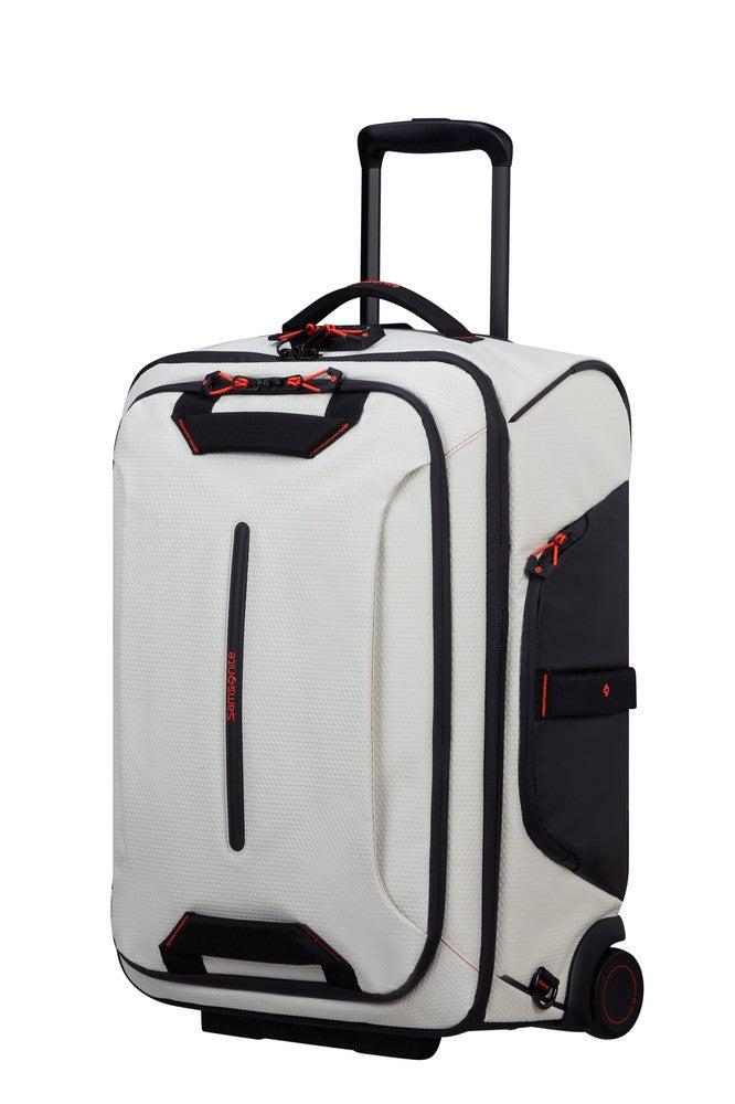 Samsonite ECODIVER Kabin duffelbag/Backpack med hjul Cloud White-Bagger-BagBrokers