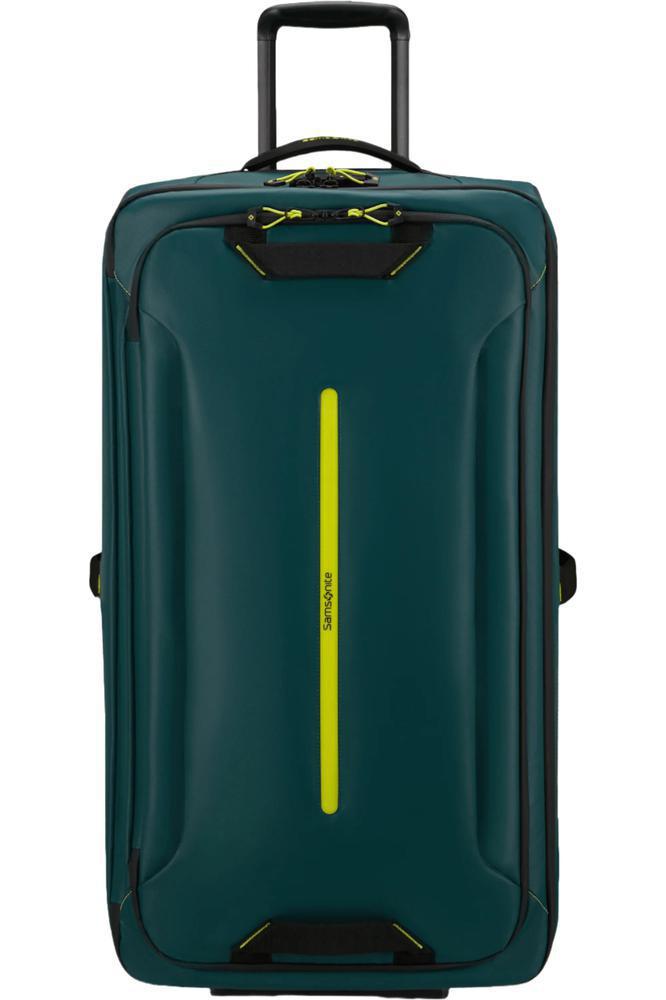 Samsonite ECODIVER stor duffelbag med hjul 79 cm Dark Teal/Lime-Bagger-BagBrokers