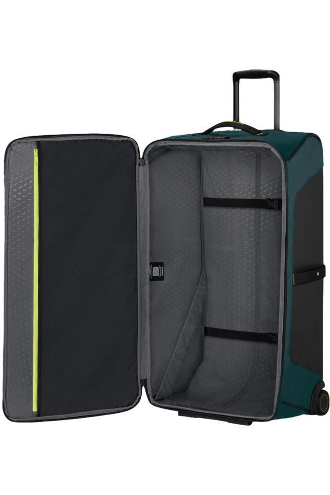 Samsonite ECODIVER stor duffelbag med hjul 79 cm Dark Teal/Lime-Bagger-BagBrokers