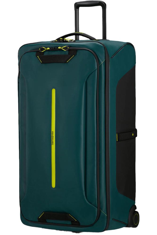 Samsonite ECODIVER stor duffelbag med hjul 79 cm Dark Teal/Lime-Bagger-BagBrokers