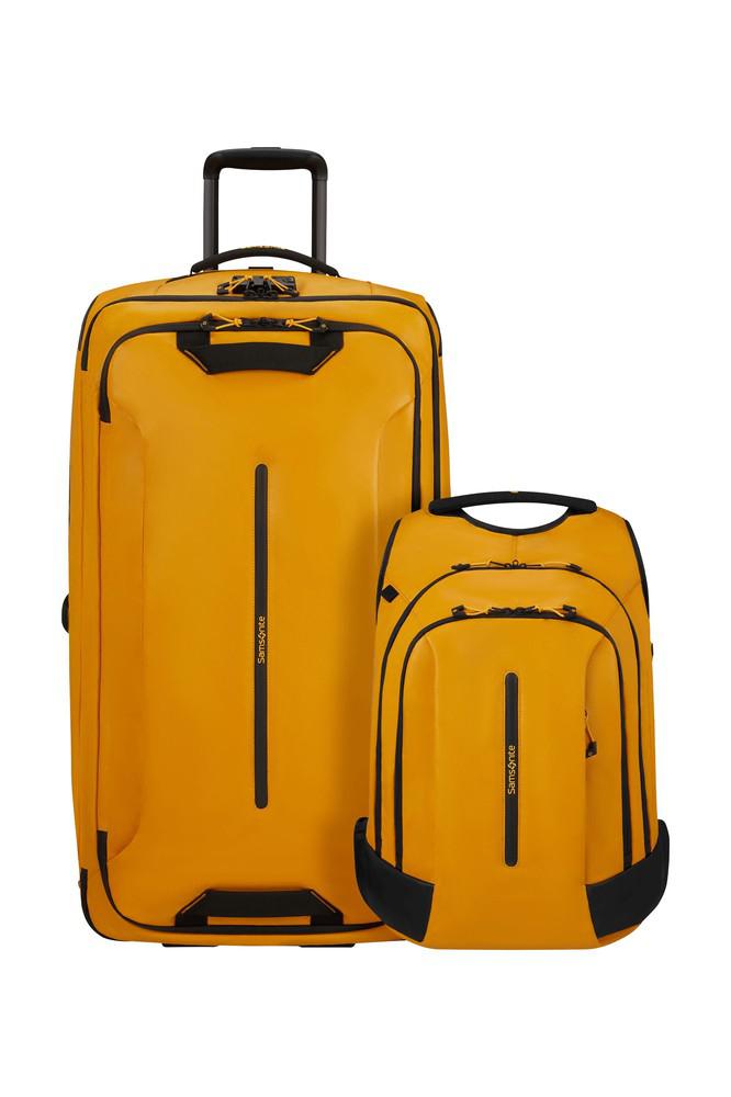 Samsonite ECODIVER stor duffelbag med hjul 79 cm Yellow-Bagger-BagBrokers