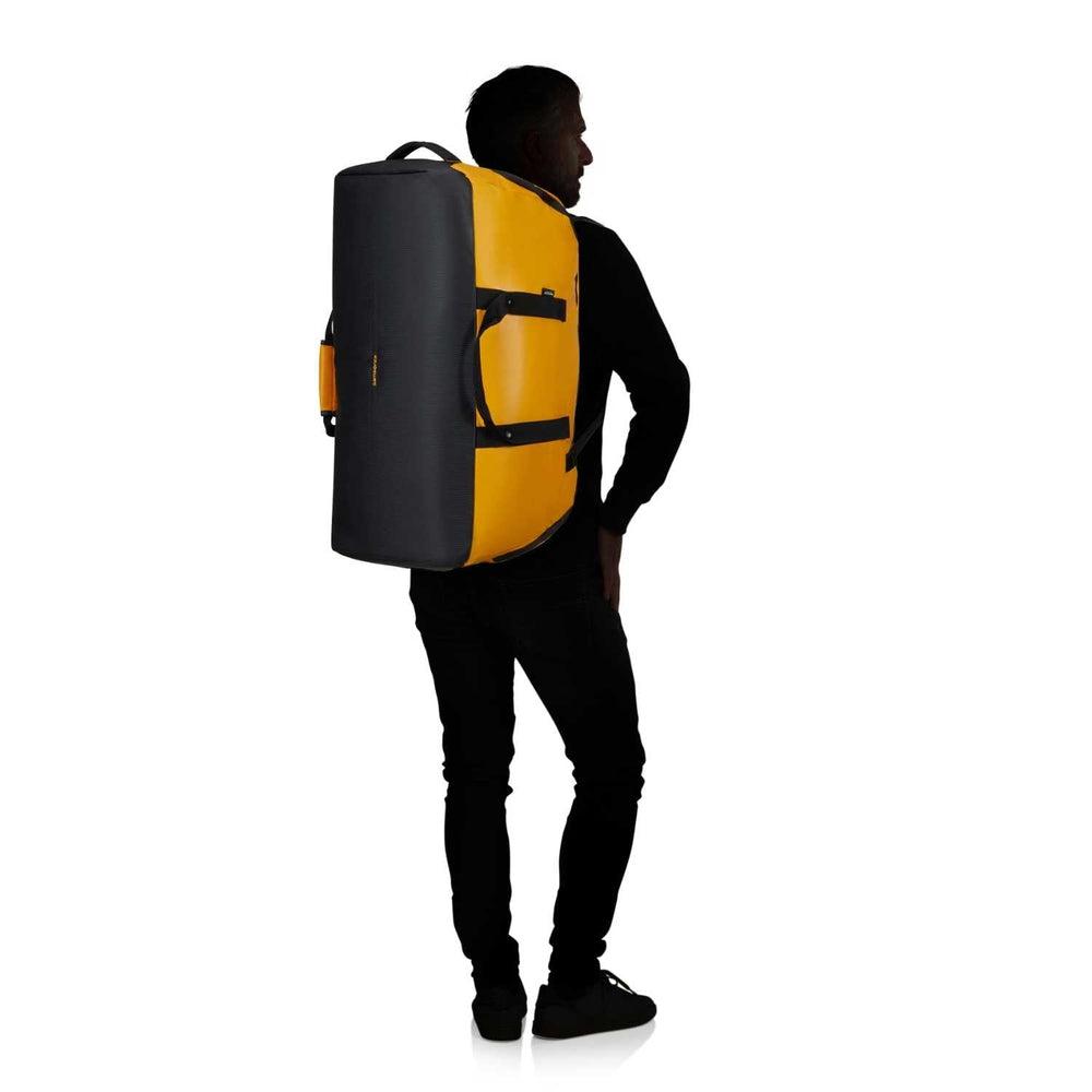 Samsonite ECODIVER stor duffelbag L 90 liter Yellow-Bagger-BagBrokers