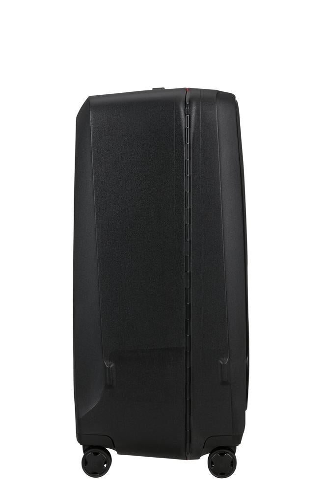 Samsonite ESSENS™ Trunk med 4 hjul 80 cm Charcoal/Red-Harde kofferter-BagBrokers