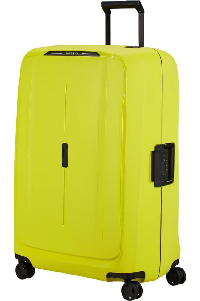 Samsonite ESSENS™ ekstra stor koffert 81 cm 4 hjul Lime-Harde kofferter-BagBrokers