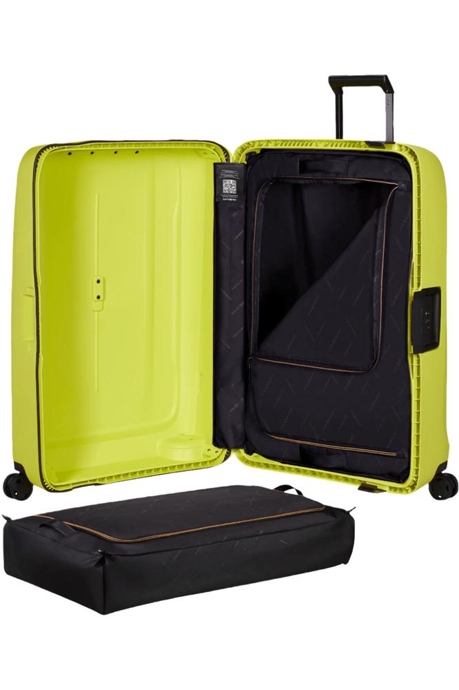 Samsonite ESSENS™ ekstra stor koffert 81 cm 4 hjul Lime-Harde kofferter-BagBrokers