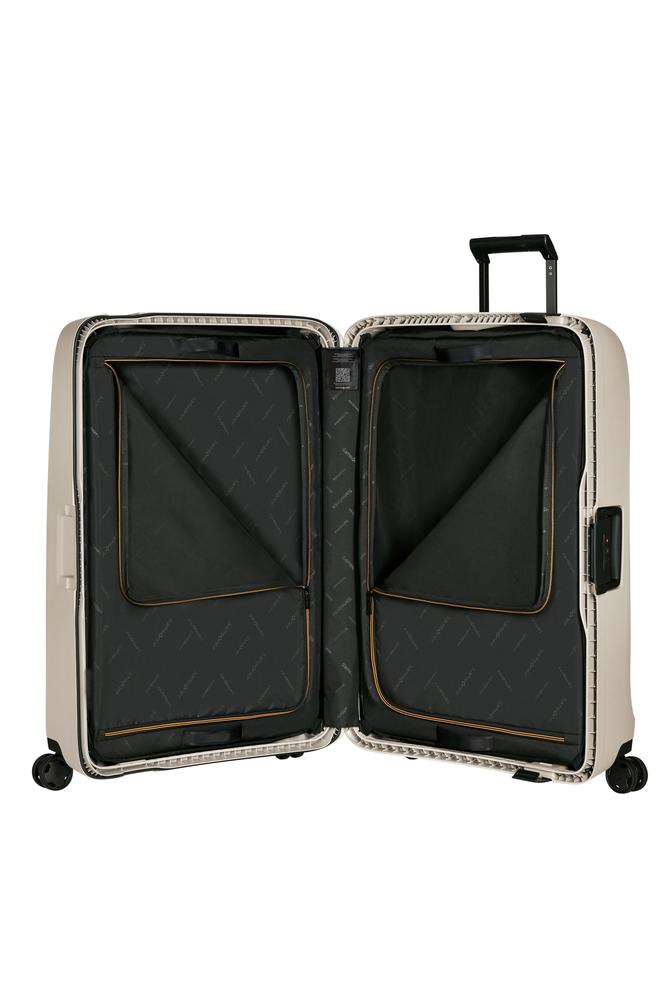 Samsonite ESSENS™ ekstra stor koffert 81 cm 4 hjul Sandstone-Harde kofferter-BagBrokers