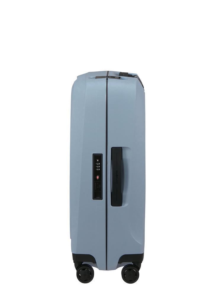 Samsonite ESSENS™ hard Kabin koffert 55 cm 4 hjul Fog Blue-Harde kofferter-BagBrokers