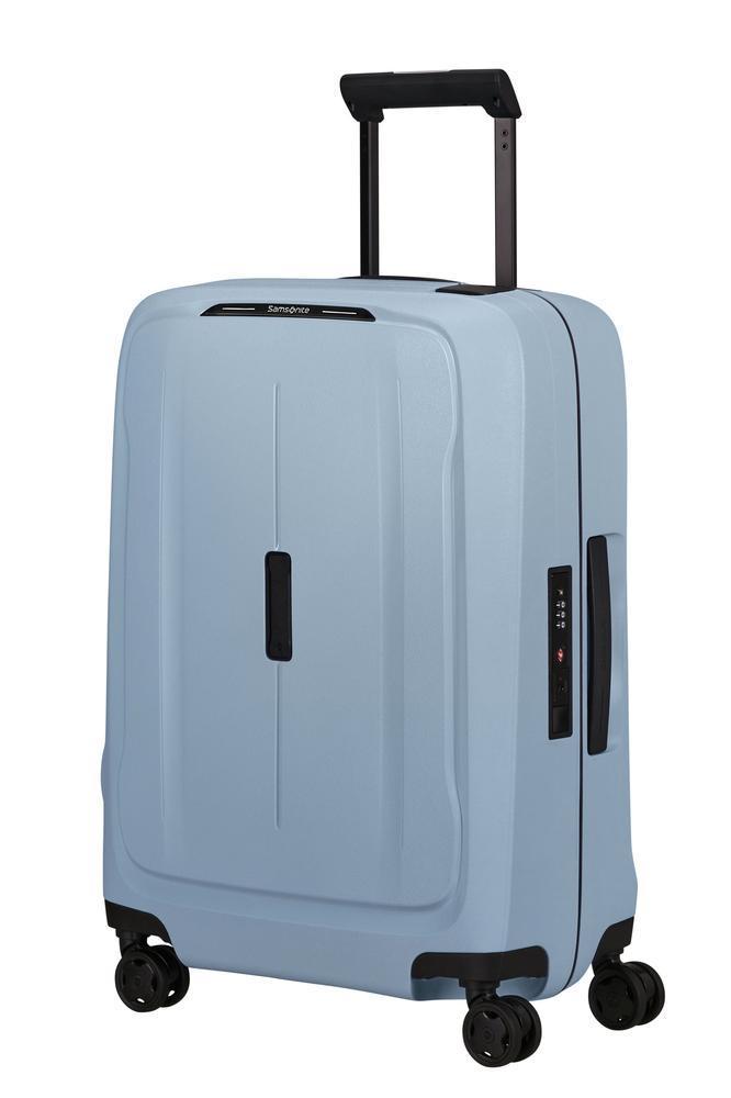 Samsonite ESSENS™ hard Kabin koffert 55 cm 4 hjul Fog Blue-Harde kofferter-BagBrokers