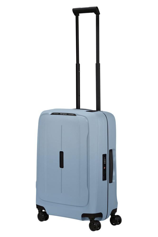 Samsonite ESSENS™ hard Kabin koffert 55 cm 4 hjul Fog Blue-Harde kofferter-BagBrokers