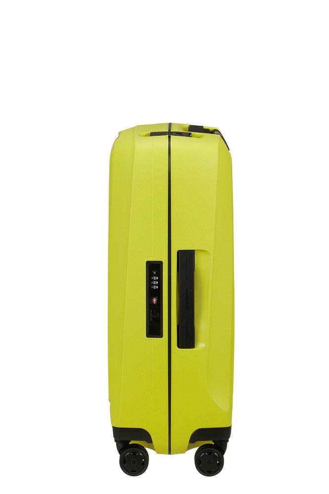 Samsonite ESSENS™ hard Kabin koffert 55 cm 4 hjul Lime-Harde kofferter-BagBrokers