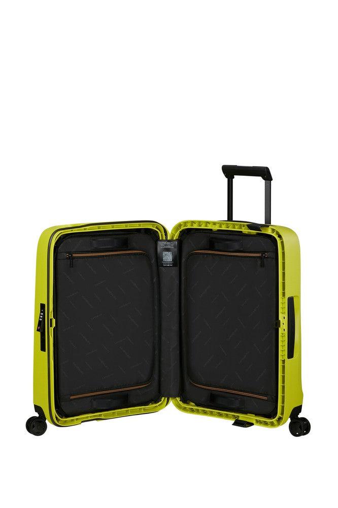 Samsonite ESSENS™ hard Kabin koffert 55 cm 4 hjul Lime-Harde kofferter-BagBrokers