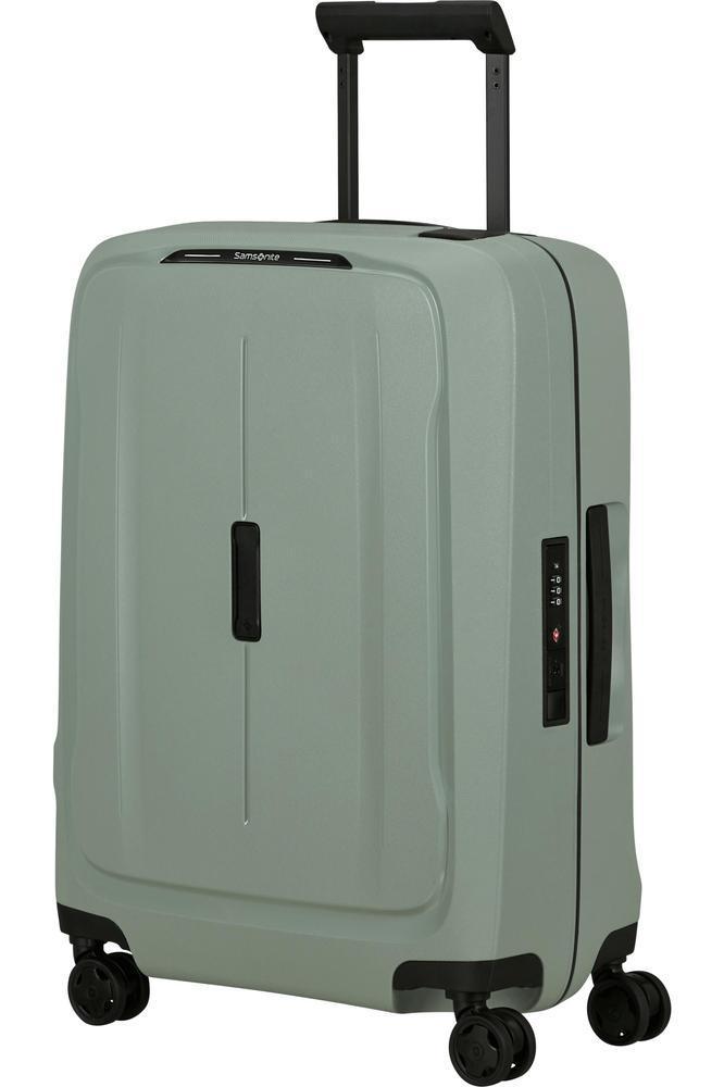 Samsonite ESSENS™ hard Kabin koffert 55 cm 4 hjul Sage-Harde kofferter-BagBrokers