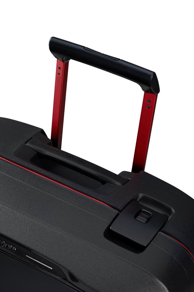Samsonite ESSENS™ hard medium koffert 69 cm 4 hjul Charcoal/Red-Harde kofferter-BagBrokers