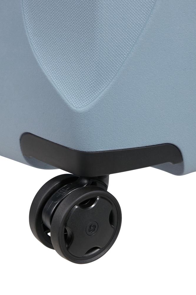 Samsonite ESSENS™ hard medium koffert 69 cm 4 hjul Fog Blue-Harde kofferter-BagBrokers