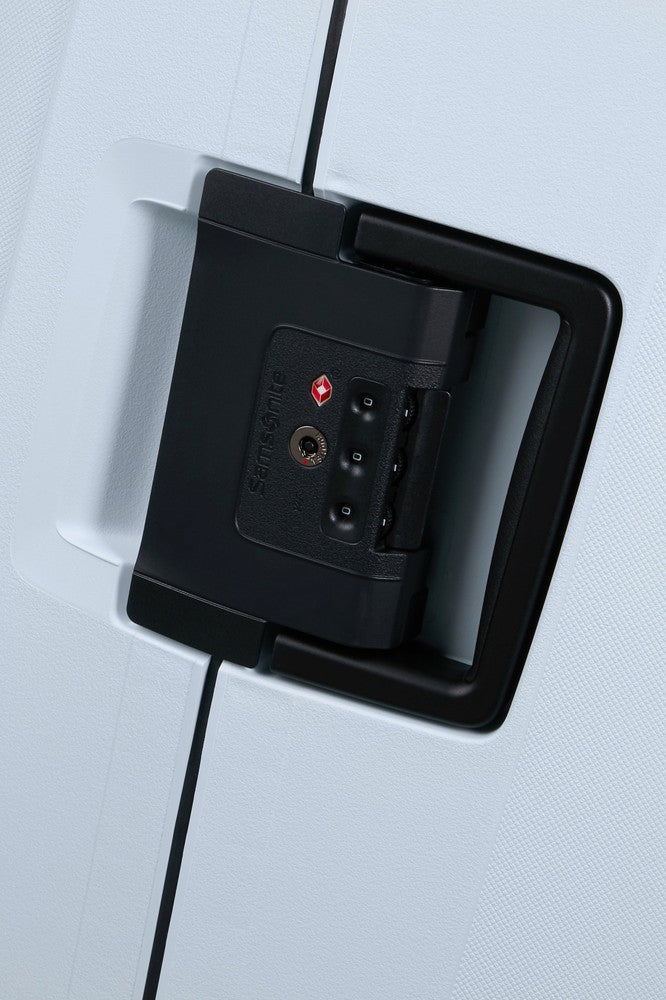 Samsonite ESSENS™ hard medium koffert 69 cm 4 hjul Glacier-Harde kofferter-BagBrokers